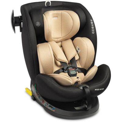 IKS 2 MUCHA Caretero, Fotelik Commo I-size (40-150),Beżowy IKS 2 MUCHA Caretero, Fotelik Commo I-size (40-150),Beżowy
