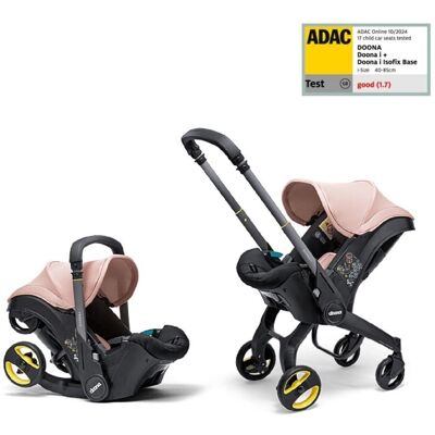 Doona - Mobilny fotelik samochodowy Doona i - Blush Pink Doona - Mobilny fotelik samochodowy Doona i - Blush Pink