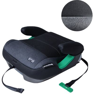 Inny producent FOTELIK BOOSTER PODSTAWKA SIEDZISKO SORINO ERIS ISOFIX BLACK/GREY 125-150CM Inny producent FOTELIK BOOSTER PODSTAWKA SIEDZISKO SORINO ERIS ISOFIX BLACK/GREY 125-150CM