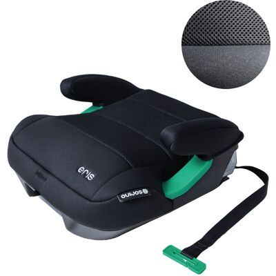 Inny producent FOTELIK BOOSTER PODSTAWKA SIEDZISKO SORINO ERIS ISOFIX CZARNY 125-150 CM Inny producent FOTELIK BOOSTER PODSTAWKA SIEDZISKO SORINO ERIS ISOFIX CZARNY 125-150 CM