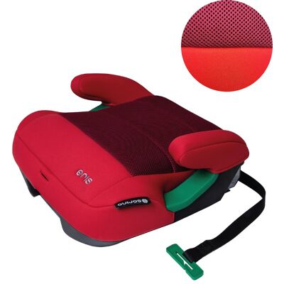 Inny producent FOTELIK BOOSTER PODSTAWKA SIEDZISKO SORINO ERIS ISOFIX CZERWONY 125-150 CM Inny producent FOTELIK BOOSTER PODSTAWKA SIEDZISKO SORINO ERIS ISOFIX CZERWONY 125-150 CM
