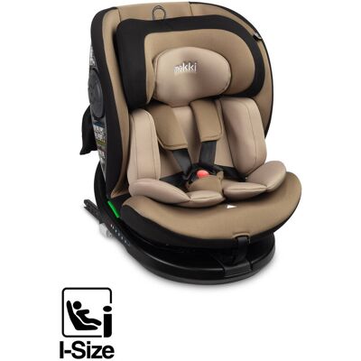 Caretero fotelik mokki i-size beige (40-150) Caretero fotelik mokki i-size beige (40-150)