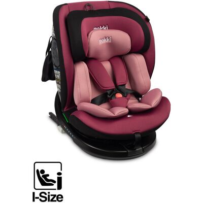 Caretero fotelik mokki i-size dirty pink (40-150) Caretero fotelik mokki i-size dirty pink (40-150)