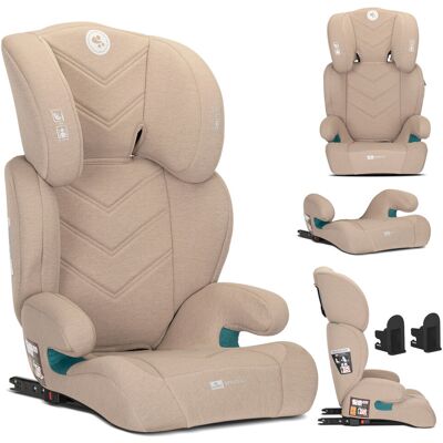FOTELIK SAMOCHODOWY ISOFIX I-SIZE 100-150CM BLACK LORELLI SPEED GT + PODDUPNIK BEŻOWY FOTELIK SAMOCHODOWY ISOFIX I-SIZE 100-150CM BLACK LORELLI SPEED GT + PODDUPNIK BEŻOWY