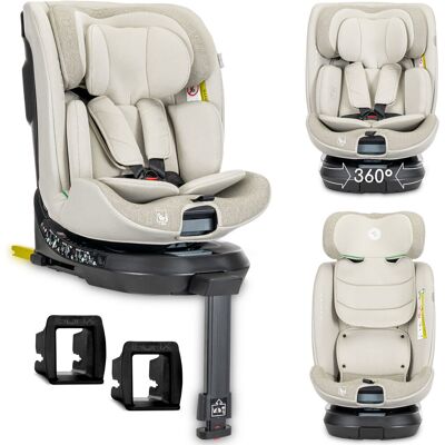 FOTELIK SAMOCHODOWY OBROTOWY 360 ISOFIX I-SIZE RWF 40-150CM LORELLI SOLARIS BEŻOWY REGULOWANY FOTELIK SAMOCHODOWY OBROTOWY 360 ISOFIX I-SIZE RWF 40-150CM LORELLI SOLARIS BEŻOWY REGULOWANY