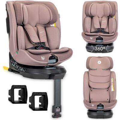FOTELIK SAMOCHODOWY OBROTOWY 360 ISOFIX I-SIZE RWF 40-150CM LORELLI SOLARIS RÓŻOWY DLA DZIEWCZYNKI REGULACJA FOTELIK SAMOCHODOWY OBROTOWY 360 ISOFIX I-SIZE RWF 40-150CM LORELLI SOLARIS RÓŻOWY DLA DZIEWCZYNKI REGULACJA