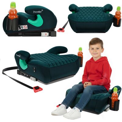 Venus Fotelik Samochodowy Podkładka Siedzisko z Isofix Zielony R129 125-150 Cm Venus Fotelik Samochodowy Podkładka Siedzisko z Isofix Zielony R129 125-150 Cm