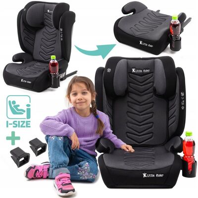 LITTLE RIDER FOTELIK SAMOCHODOWY PODKŁADKA VINCENT 2W1 R129 100-150CM ISOFIX + GRATIS LITTLE RIDER FOTELIK SAMOCHODOWY PODKŁADKA VINCENT 2W1 R129 100-150CM ISOFIX + GRATIS