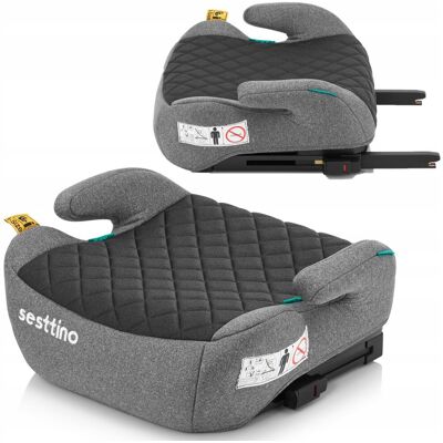 FOTELIK SAMOCHODOWY SESTTINO XBOOSTER GRAY I-SIZE 125-150 PODSTAWKA ISOFIX FOTELIK SAMOCHODOWY SESTTINO XBOOSTER GRAY I-SIZE 125-150 PODSTAWKA ISOFIX