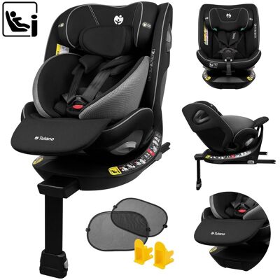 Fotelik Tulano Loom 45 , 0-12 lat, 0-36 kg, 40-150 cm, i-Size ECE R129, obrót 360° ProTurn, jazda tyłem do 4. roku życia, ISOFIX z nogą stabilizacyj.. Fotelik Tulano Loom 45 , 0-12 lat, 0-36 kg, 40-150 cm, i-Size ECE R129, obrót 360° ProTurn, jazda tyłem do 4. roku życia, ISOFIX z nogą stabilizacyj..