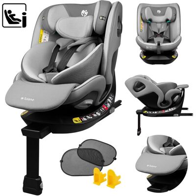 Fotelik Tulano Loom 45, 0-12 lat, 0-36 kg, 40-150 cm, i-Size ECE R129, obrót 360° ProTurn, jazda tyłem do 4. roku życia, ISOFIX z nogą stabilizacyjn.. Fotelik Tulano Loom 45, 0-12 lat, 0-36 kg, 40-150 cm, i-Size ECE R129, obrót 360° ProTurn, jazda tyłem do 4. roku życia, ISOFIX z nogą stabilizacyjn..