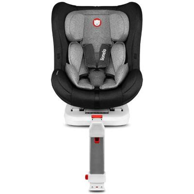 Lionelo, Lennart, Fotelik samochodowy przód tył, 0-18 kg Isofix, Carbon Lionelo, Lennart, Fotelik samochodowy przód tył, 0-18 kg Isofix, Carbon