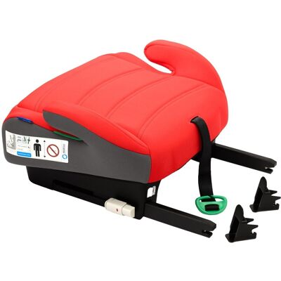 Sparco I-Size Fotelik Podstawka Booster 125-150Cm Isofix Red/Grey Sparco I-Size Fotelik Podstawka Booster 125-150Cm Isofix Red/Grey