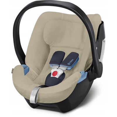 Cybex Aton5 Pokrowiec, Tapicerka Pokrycie Fotelika Samochodowego Beżowy Cybex Aton5 Pokrowiec, Tapicerka Pokrycie Fotelika Samochodowego Beżowy