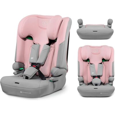 Fotelik samochodowy Kinderkraft I-COMFY i-Size 76-150 cm ISOFIX różowy Fotelik samochodowy Kinderkraft I-COMFY i-Size 76-150 cm ISOFIX różowy