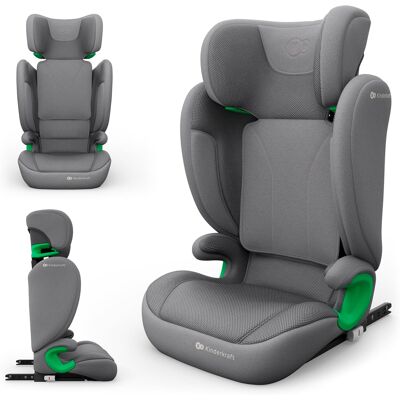 Fotelik samochodowy Kinderkraft JUNIOR FIX 2 PRO 100-150 cm ISOFIX Szary Fotelik samochodowy Kinderkraft JUNIOR FIX 2 PRO 100-150 cm ISOFIX Szary