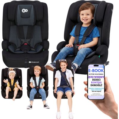 Kinderkraft Fotelik Samochodowy R129 I-Size Top Tether Easy Grow + E-Book-2 Kinderkraft Fotelik Samochodowy R129 I-Size Top Tether Easy Grow + E-Book-2