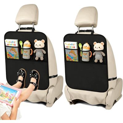 nieznany producent Organizer Do Samochodu Na Zagłówek 60x45 Cm Czarny Z Kieszeniami Dla Dzieci nieznany producent Organizer Do Samochodu Na Zagłówek 60x45 Cm Czarny Z Kieszeniami Dla Dzieci