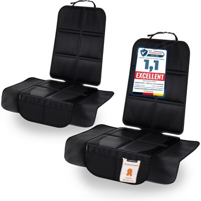 Inny producent Podkładka na fotelik samochodowy 2 sztuki - wodoodporna, ISOFIX Inny producent Podkładka na fotelik samochodowy 2 sztuki - wodoodporna, ISOFIX