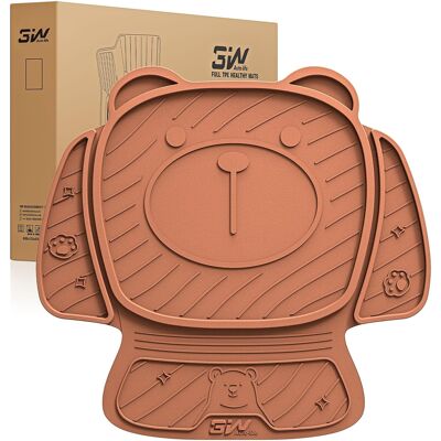 Inny producent Podkładka Pod Fotelik Isofix Wodoodporna Antypoślizgowa Pomarańczowa Miś Inny producent Podkładka Pod Fotelik Isofix Wodoodporna Antypoślizgowa Pomarańczowa Miś