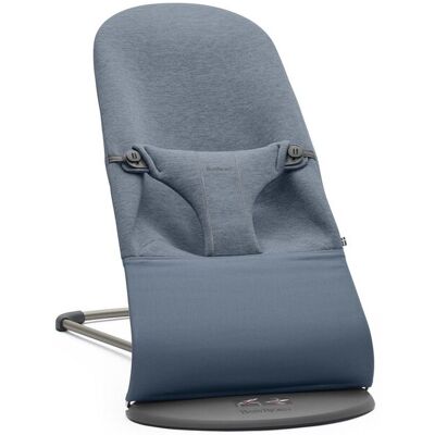 BabyBjorn, Bliss 3D, Leżaczek, Jersey, Niebieski BabyBjorn, Bliss 3D, Leżaczek, Jersey, Niebieski