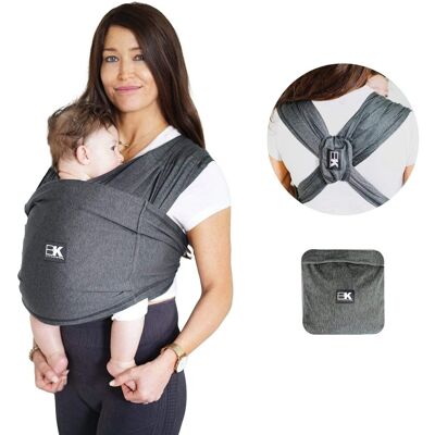 Chusta Do Noszenia Dziecka Baby K'Tan Active Heather Black M Chusta Do Noszenia Dziecka Baby K'Tan Active Heather Black M