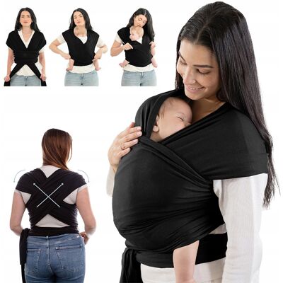 ZREE CHUSTA DO NOSZENIA NIEMOWLĄT ELASTYCZNA 0.58X5.3M DLA NOWORODKÓW 3-15KG ZREE CHUSTA DO NOSZENIA NIEMOWLĄT ELASTYCZNA 0.58X5.3M DLA NOWORODKÓW 3-15KG