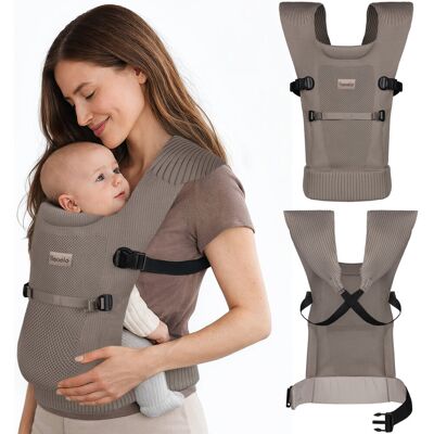 Ergonomiczne Nosidło Dla Dziecka Mabel Lionelo - Od 4 Miesiąca Do 15kg, System Zakładany Na Krzyż, Nowoczesny Materiał Klasy Premium Ergonomiczne Nosidło Dla Dziecka Mabel Lionelo - Od 4 Miesiąca Do 15kg, System Zakładany Na Krzyż, Nowoczesny Materiał Klasy Premium