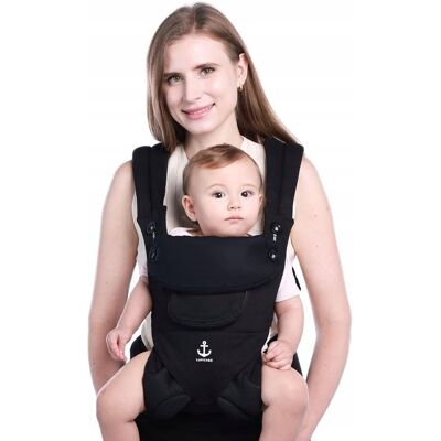 Inna producent LUFFCABO Nosidełko Ergonomiczne Dla Dzieci 3-15 kg Czarny Inna producent LUFFCABO Nosidełko Ergonomiczne Dla Dzieci 3-15 kg Czarny