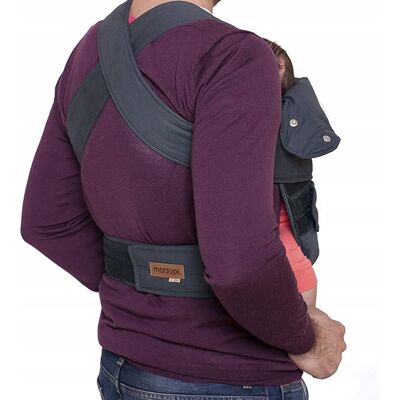 Marsupi Classic Babytrage 2.0 - Ergonomiczne nosidełko dla niemowląt (S/M) Marsupi Classic Babytrage 2.0 - Ergonomiczne nosidełko dla niemowląt (S/M)