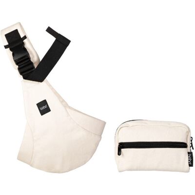 Boba Nosidła Nosidełko Boba Buddy Sling - kremowy Boba Nosidła Nosidełko Boba Buddy Sling - kremowy