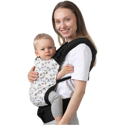 Dromader Nosidełko dla Dziecka Nosidło Ergonomiczne na Plecy Miejskie 100% Bawełna Dromader Nosidełko dla Dziecka Nosidło Ergonomiczne na Plecy Miejskie 100% Bawełna