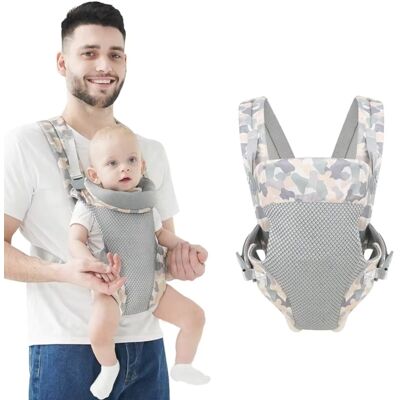 Zaxer Nosidełko ergonomiczne 4w1 dla dzieci 0-48 mies., do 15 kg - 4 sposoby noszenia: przodem Zaxer Nosidełko ergonomiczne 4w1 dla dzieci 0-48 mies., do 15 kg - 4 sposoby noszenia: przodem