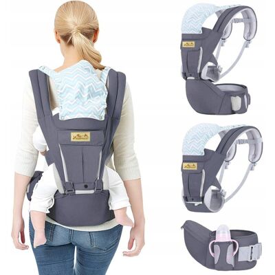 Inny producent VIEDOUCE Nosidełko Ergonomiczne Bawełna Lekka Dla Niemowląt 3-48 Miesięcy Inny producent VIEDOUCE Nosidełko Ergonomiczne Bawełna Lekka Dla Niemowląt 3-48 Miesięcy