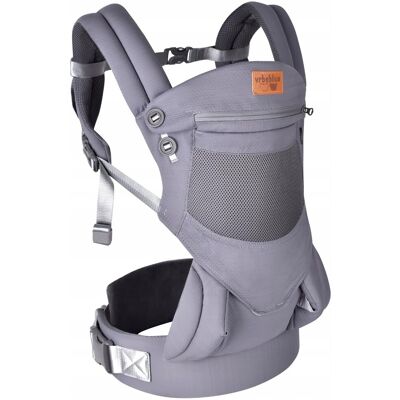 Inny producent VRBABIES Nosidełko Dla Niemowląt Regulowane Czarny 4-16kg Inny producent VRBABIES Nosidełko Dla Niemowląt Regulowane Czarny 4-16kg