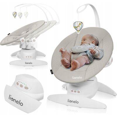 Bujaczek Leżaczek Elektryczny Obrót 360°panel Sterowania 0-9kg Lionelo Iris Bujaczek Leżaczek Elektryczny Obrót 360°panel Sterowania 0-9kg Lionelo Iris