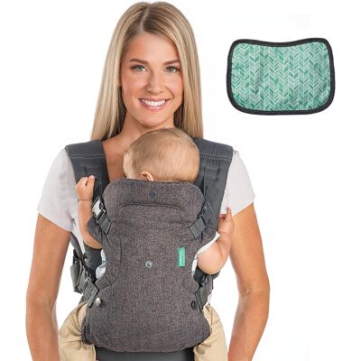 Nosidełko Dziecięce Ergonomiczne 4w1 Infantino Szare 3,6-14,5 Kg Nosidełko Dziecięce Ergonomiczne 4w1 Infantino Szare 3,6-14,5 Kg