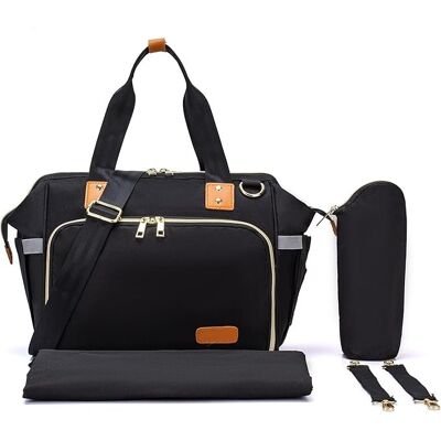 Inny producent Axcone Torba na Wózek Mata do Przewijania 3w1 Wodoodporna Organizer Czarna Inny producent Axcone Torba na Wózek Mata do Przewijania 3w1 Wodoodporna Organizer Czarna