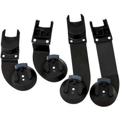 Bumbleride Zestaw adapterów do fotelików Maxi Cosi, Cybex, Clek & Nuna - wózek Indie Twin Bumbleride Zestaw adapterów do fotelików Maxi Cosi, Cybex, Clek & Nuna - wózek Indie Twin