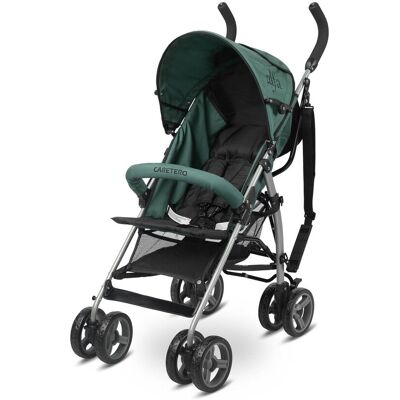 Caretero, Wózek Spacerowy Alfa, Ciemno-zielony Caretero, Wózek Spacerowy Alfa, Ciemno-zielony