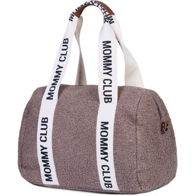 Childhome Torba Do Wózka Mommy Club Signature Teddy Soft Brown Childhome Torba Do Wózka Mommy Club Signature Teddy Soft Brown