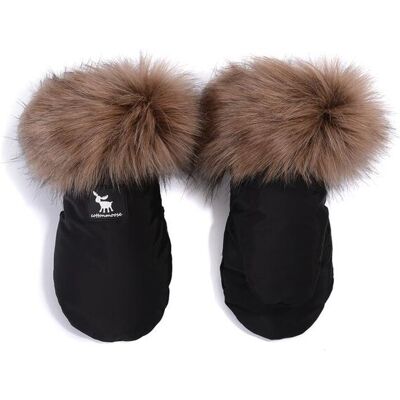 CottonMoose, Rękawice do wózka, Handmuff Yukon, czarny CottonMoose, Rękawice do wózka, Handmuff Yukon, czarny