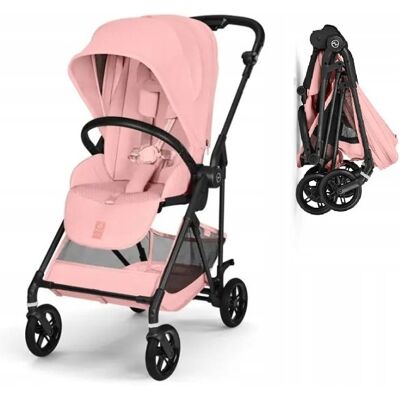 Cybex Melio Carbon - Wózek Spacerowy Candy Pink 2026 Lekki Cybex Melio Carbon - Wózek Spacerowy Candy Pink 2026 Lekki