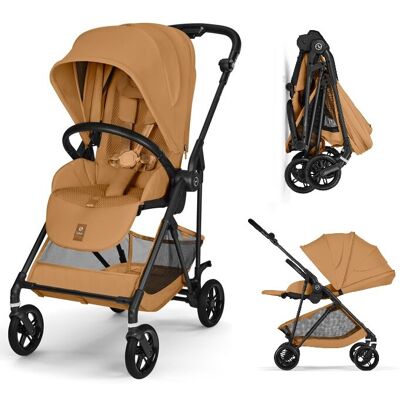 Cybex Melio Carbon - Wózek Spacerowy Cinnamon Yellow 2026 Lekki Cybex Melio Carbon - Wózek Spacerowy Cinnamon Yellow 2026 Lekki