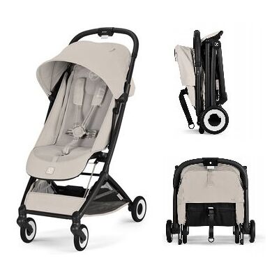 Cybex Orfeo Wózek Spacerowy Rama Black Dune Grey 2026 Cybex Orfeo Wózek Spacerowy Rama Black Dune Grey 2026