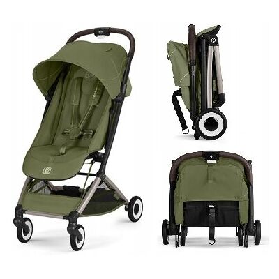 Cybex Orfeo Wózek Spacerowy Rama Black Moss Green 2026 Cybex Orfeo Wózek Spacerowy Rama Black Moss Green 2026