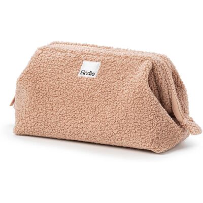 Elodie Details Różowa Bouclé Zip&Go Torba na kosmetyki - Organizer dla rodziców Elodie Details Różowa Bouclé Zip&Go Torba na kosmetyki - Organizer dla rodziców