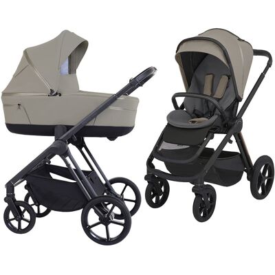 Espiro Miloo - Wielofunkcyjny Wózek Dziecięcy, Zestaw 2w1 Z Opcją 3w1 217 Cashmere Gray Espiro Miloo - Wielofunkcyjny Wózek Dziecięcy, Zestaw 2w1 Z Opcją 3w1 217 Cashmere Gray