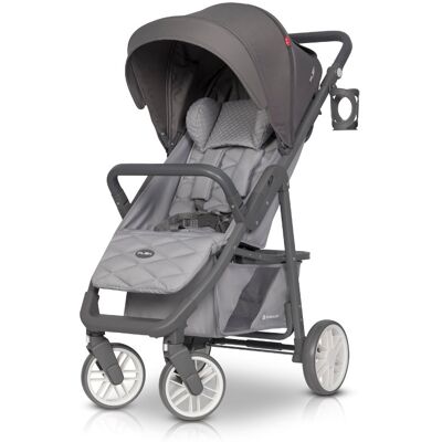 Euro-Cart Wózek Dziecięcy Flex Szary Euro-Cart Wózek Dziecięcy Flex Szary