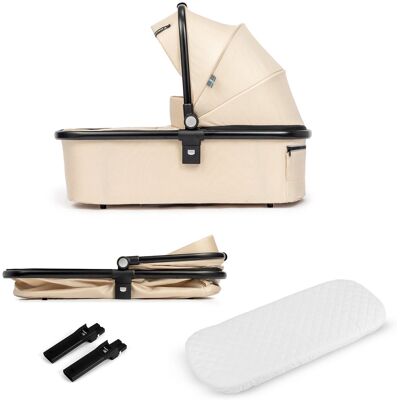 Kidnort Sove gondola Summer Sand do wózka Isbjörn od urodzenia do 9 kg materac 5 cm adaptery Kidnort Sove gondola Summer Sand do wózka Isbjörn od urodzenia do 9 kg materac 5 cm adaptery